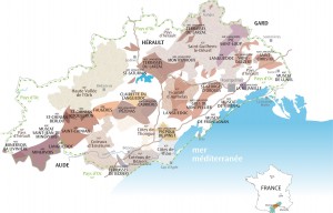 carte Hérault Languedoc