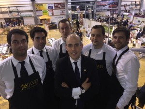 Fabrizio Bucella et toute l'équipe des sommeliers Inter Wine & Dine