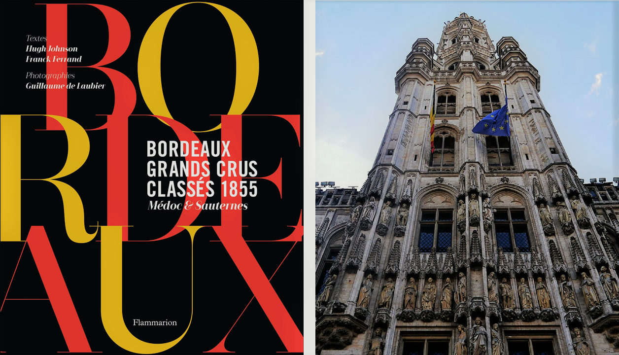 Les Grands Crus Classés viennent à Bruxelles présenter leur nouveau livre Bordeaux Grands Crus Classés 1855 - Médoc & Sauternes, publié par Flammarion